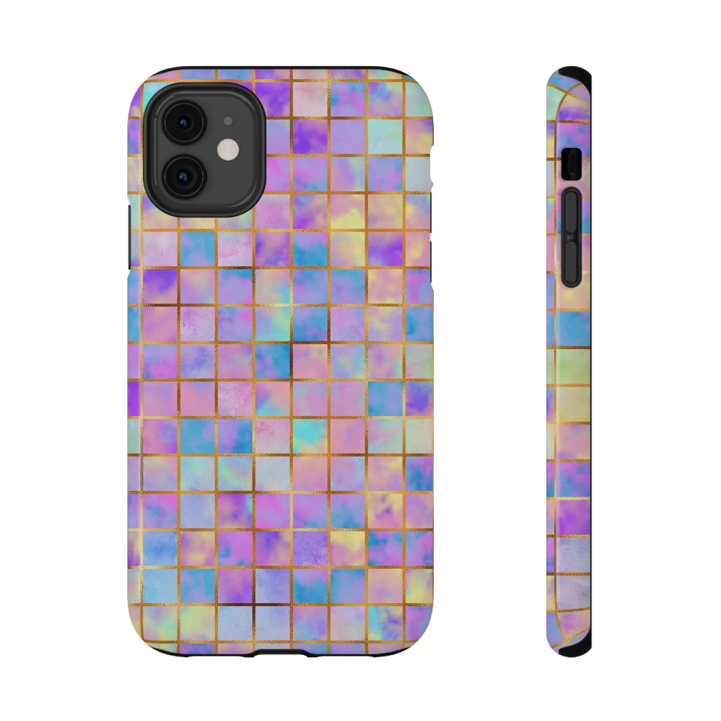 Colorful Mosaic Impact - Resistant Phone Case - DS Artwork N Design