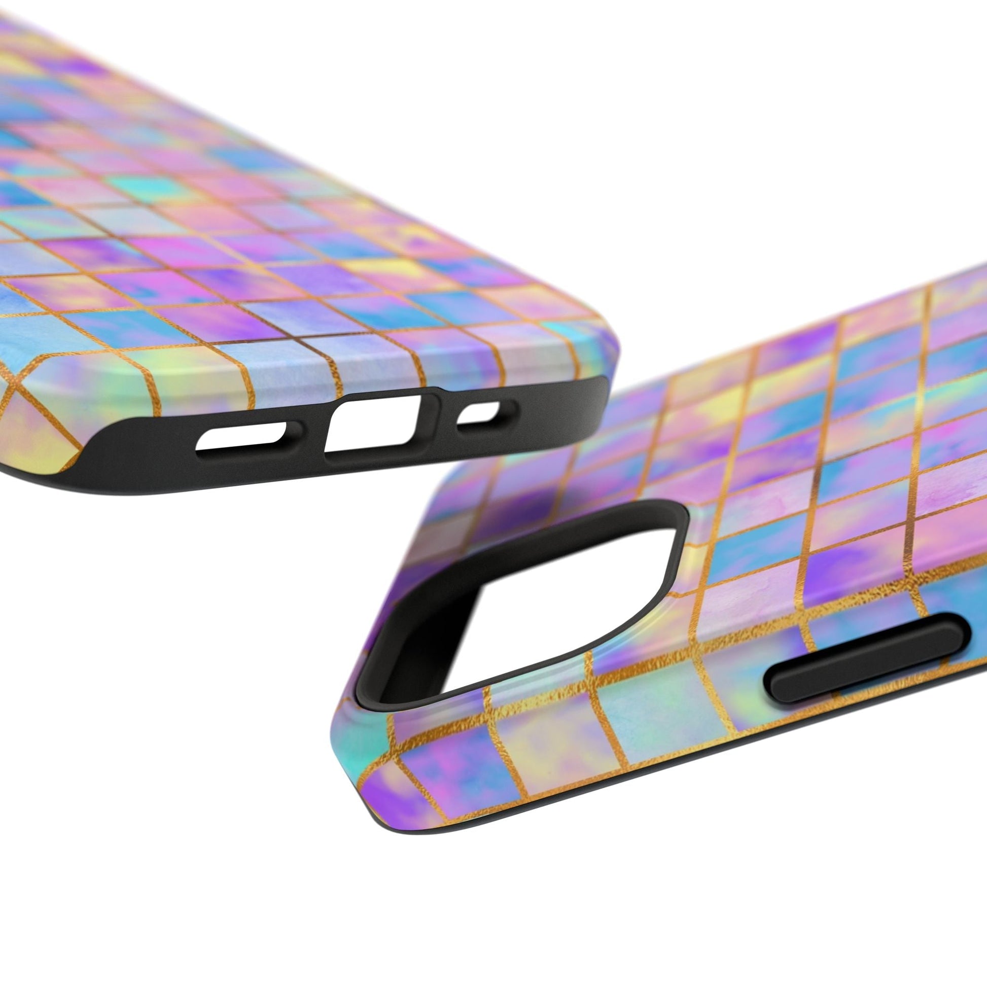 Colorful Mosaic Impact - Resistant Phone Case - DS Artwork N Design