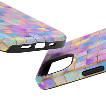 Colorful Mosaic Impact - Resistant Phone Case - DS Artwork N Design