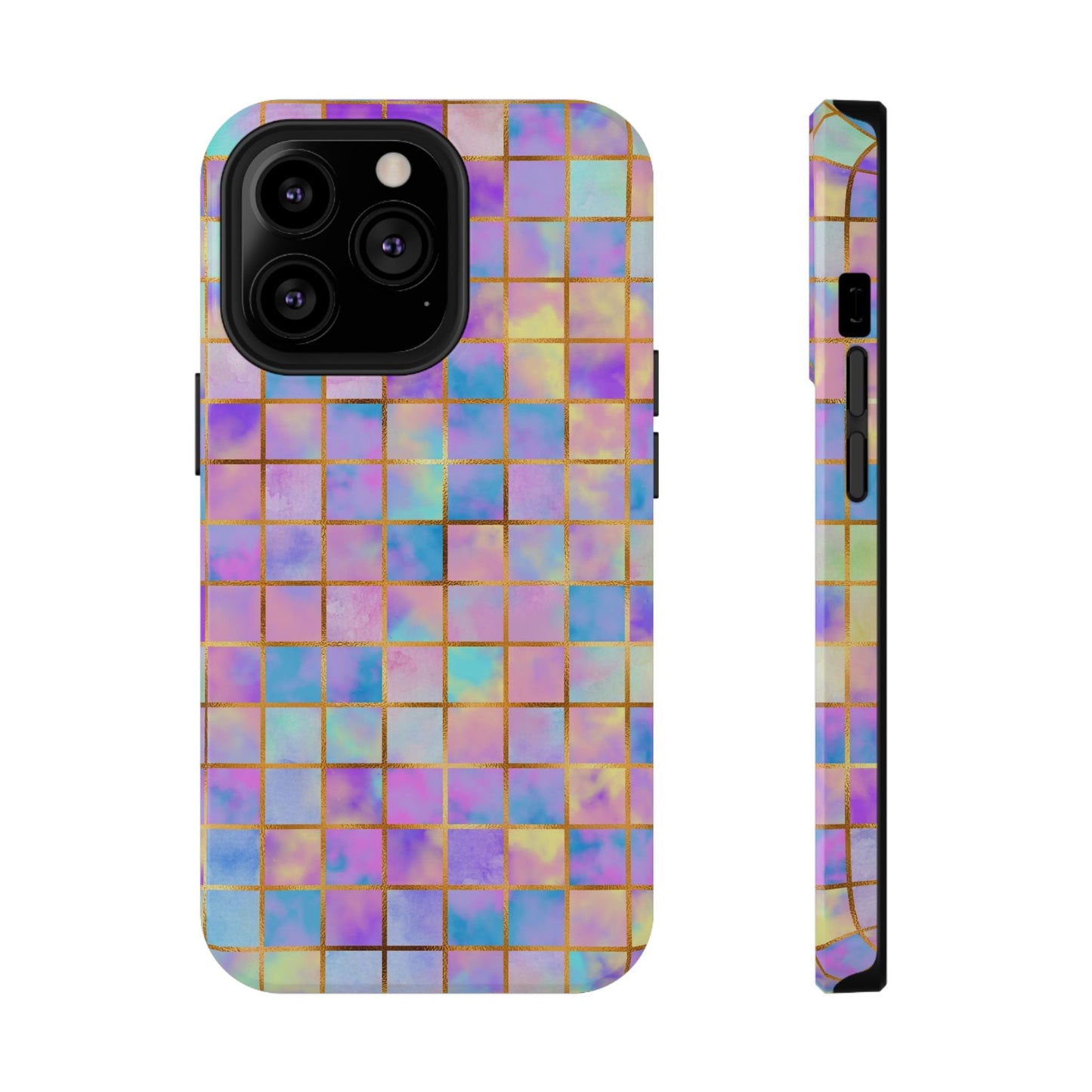 Colorful Mosaic Impact - Resistant Phone Case - DS Artwork N Design