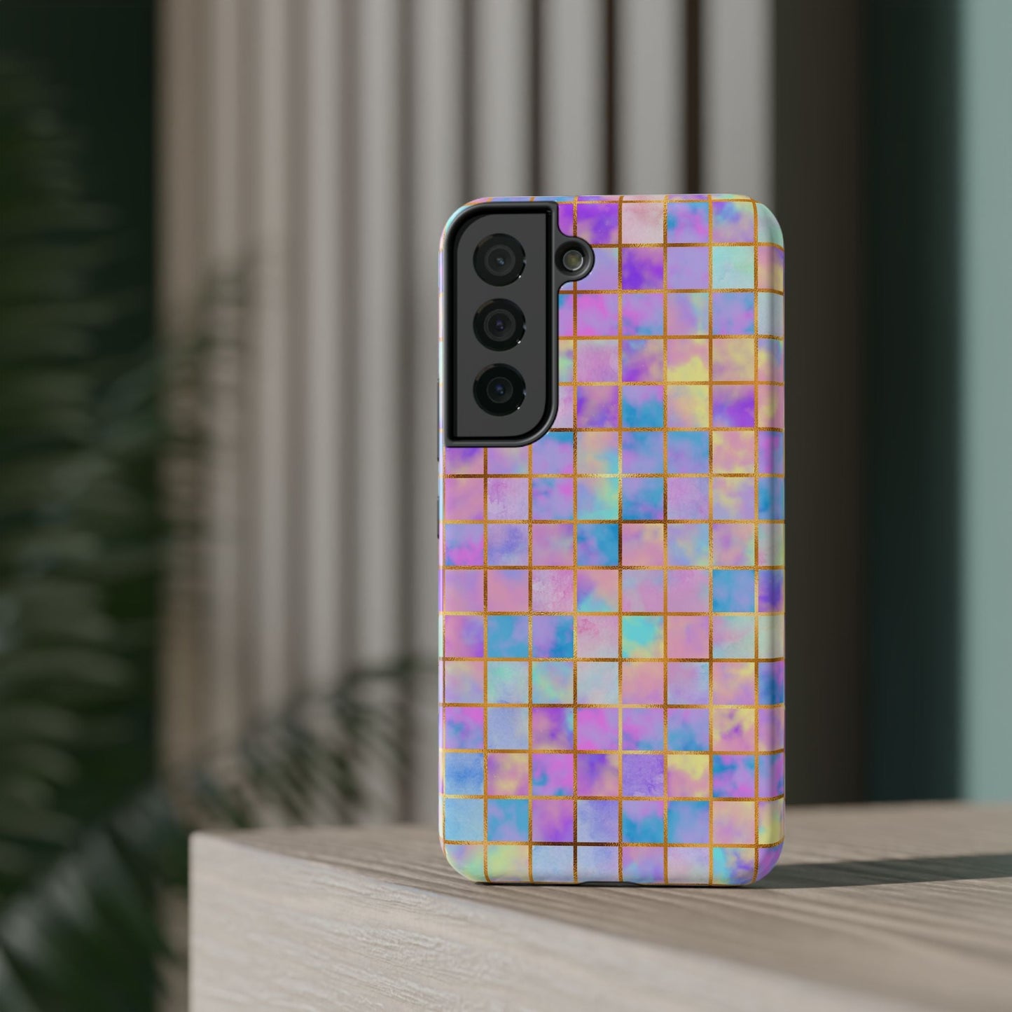 Colorful Mosaic Impact - Resistant Phone Case - DS Artwork N Design