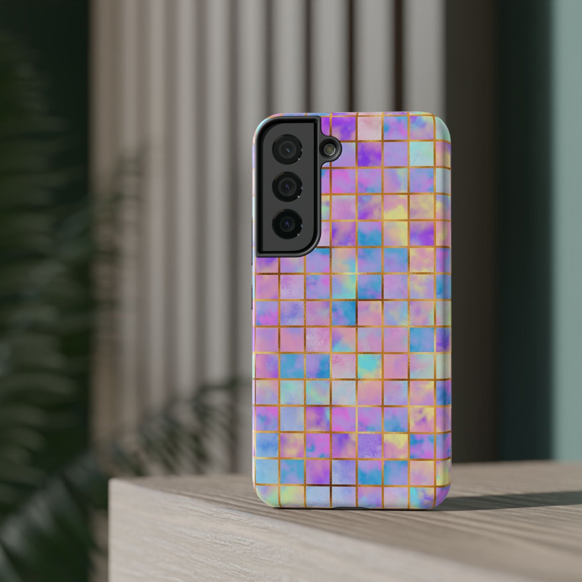 Colorful Mosaic Impact - Resistant Phone Case - DS Artwork N Design