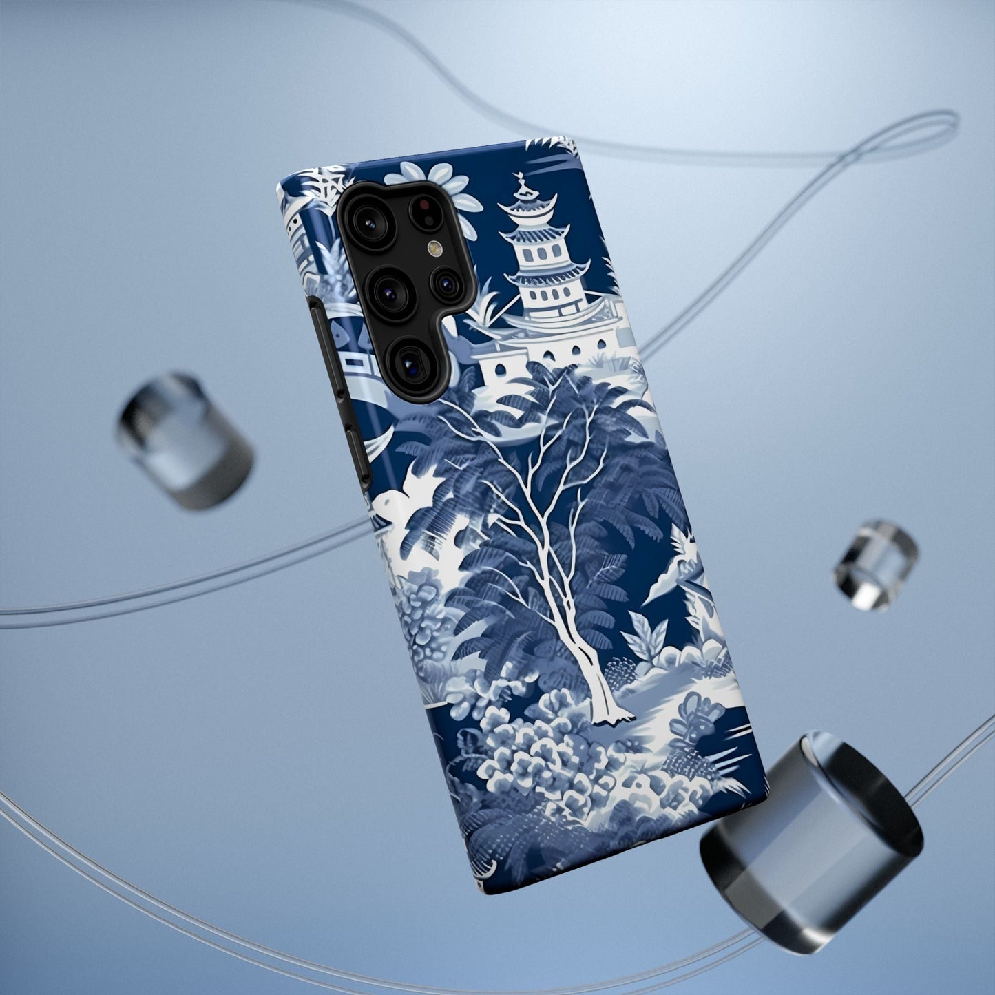 Elegant Blue Landscape Phone Case - DS Artwork N Design
