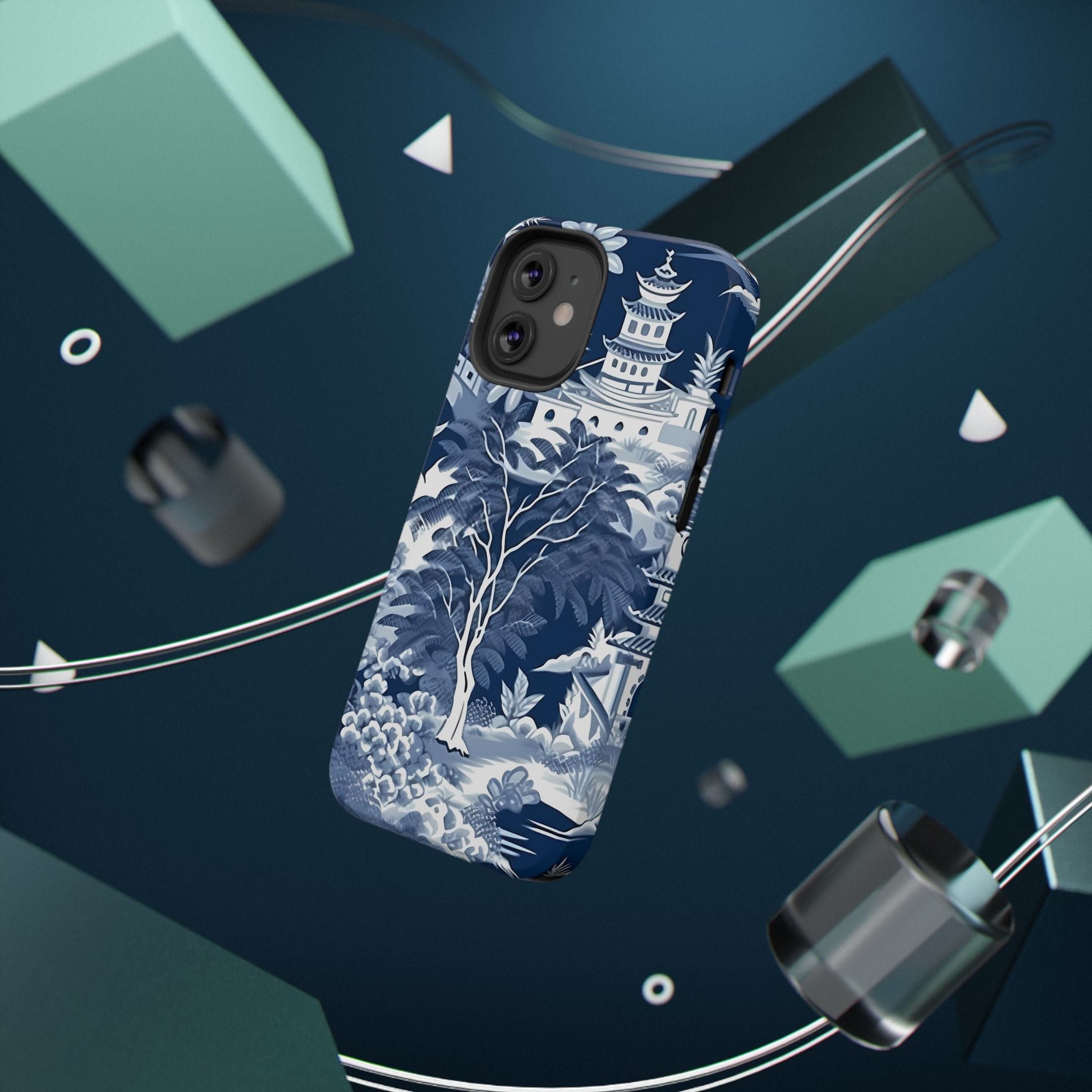 Elegant Blue Landscape Phone Case - DS Artwork N Design