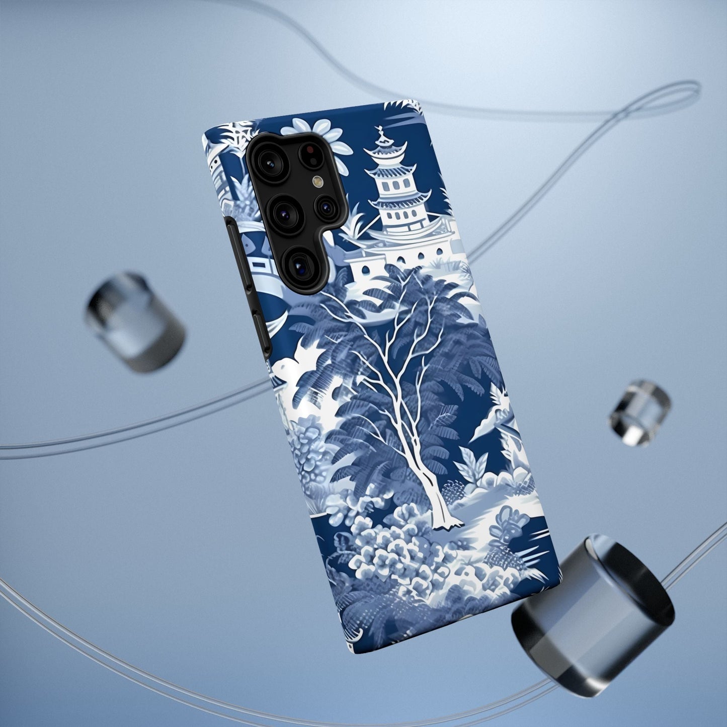 Elegant Blue Landscape Phone Case - DS Artwork N Design