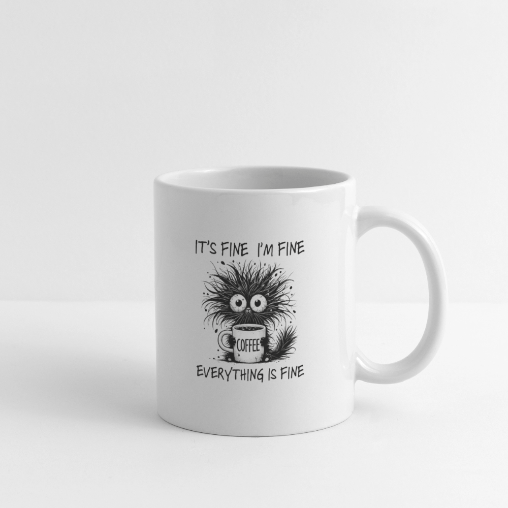 Everything is Fine - coffee mug - DS Artwork N Design