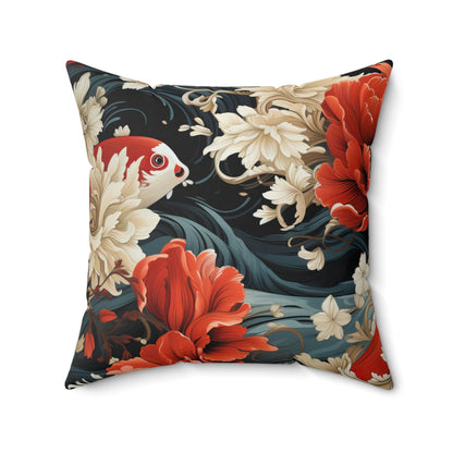 Faux Suede Square Pillow - DS Artwork N Design