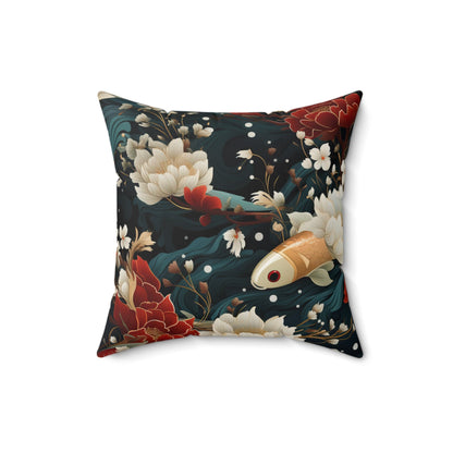 Faux Suede Square Pillow - DS Artwork N Design
