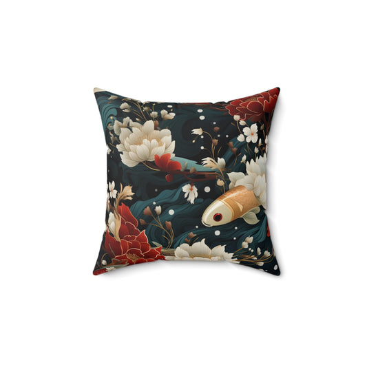 Faux Suede Square Pillow - DS Artwork N Design
