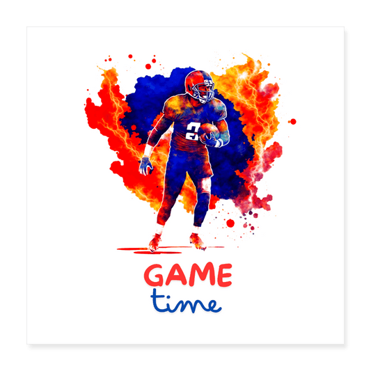 Game Time - Poster 16x16 - DS Artwork N Design