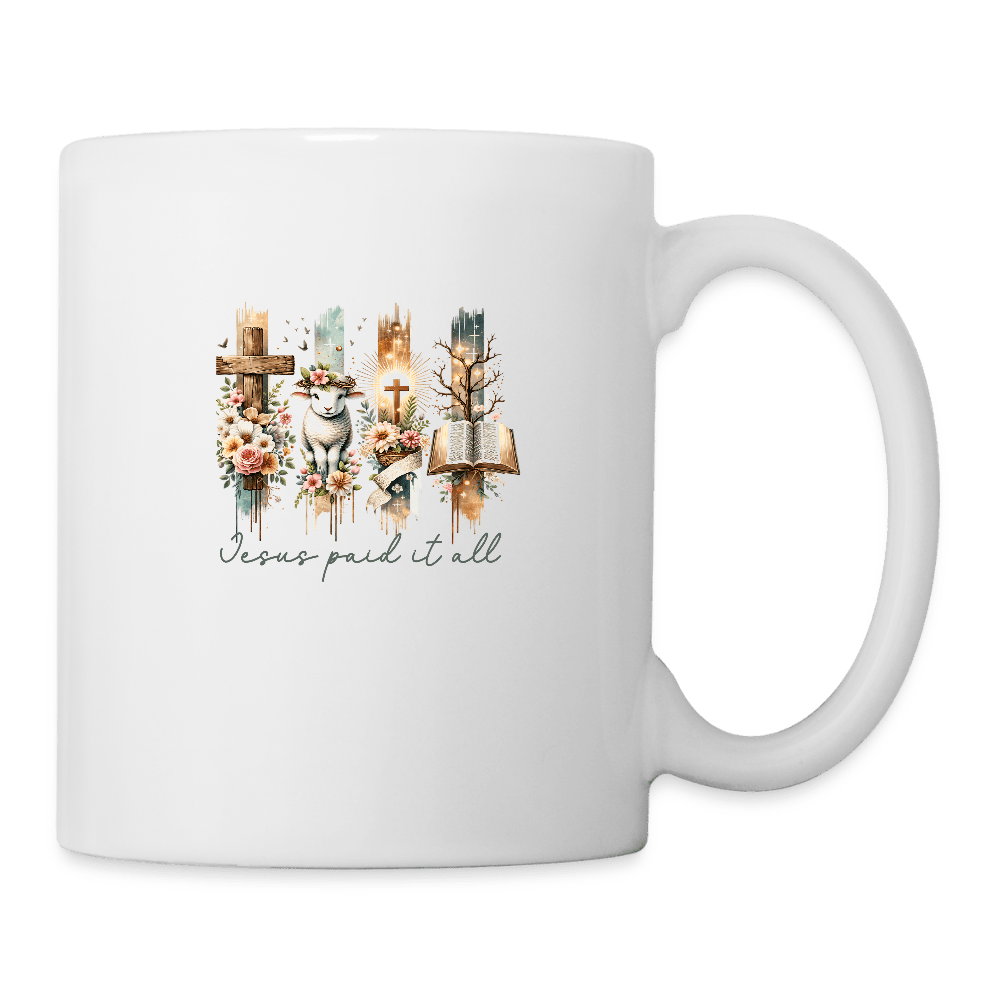 Jesus Paid it all - Coffee Mug - DS Artwork N Design