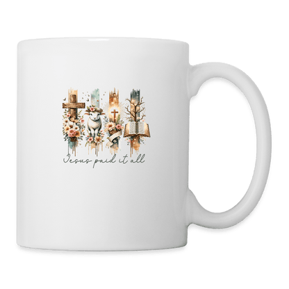 Jesus Paid it all - Coffee Mug - DS Artwork N Design