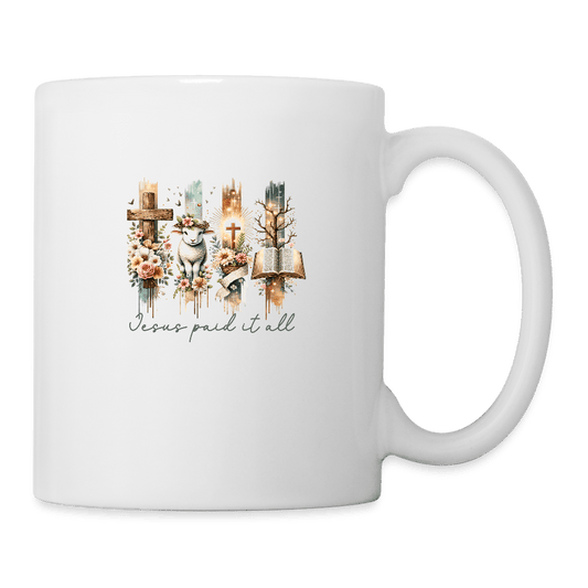 Jesus Paid it all - Coffee Mug - DS Artwork N Design