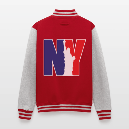 Just Hoods Heavyweight Letterman Jacket - DS Artwork N Design