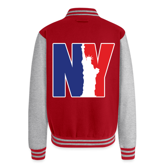 Just Hoods Heavyweight Letterman Jacket - DS Artwork N Design