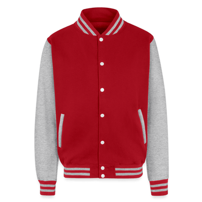 Just Hoods Heavyweight Letterman Jacket - DS Artwork N Design