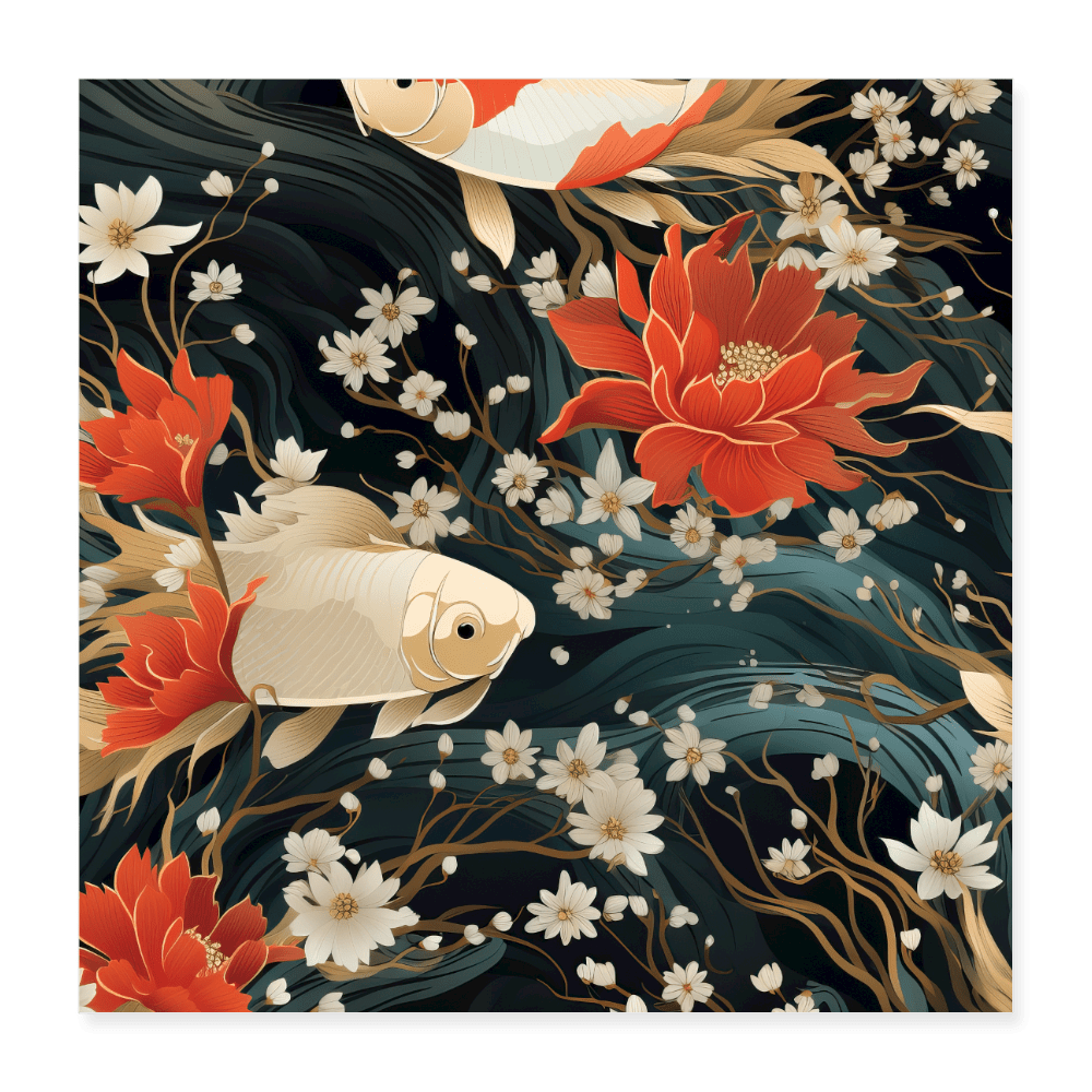 Kio Fish - Poster 16x16 - DS Artwork N Design