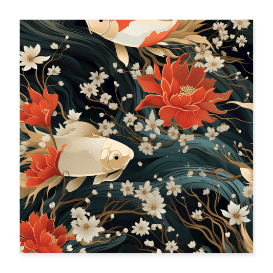 Kio Fish - Poster 16x16 - DS Artwork N Design