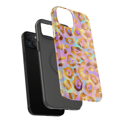 Leopard Print Impact - Resistant Phone Case - DS Artwork N Design