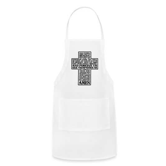 Lord's Prayer - Adjustable Apron - DS Artwork N Design