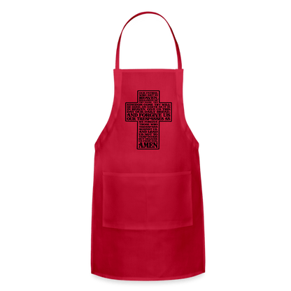 Lord's Prayer - Adjustable Apron - DS Artwork N Design