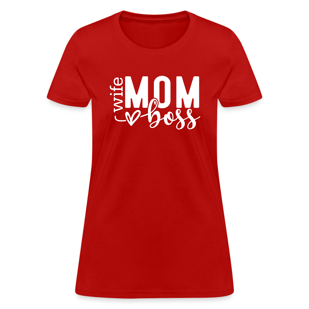 Mom Boss - T-Shirt - DS Artwork N Design