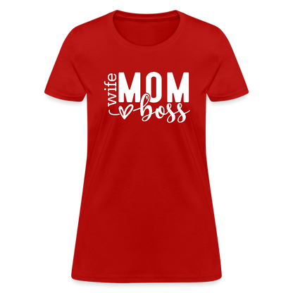 Mom Boss - T-Shirt - DS Artwork N Design