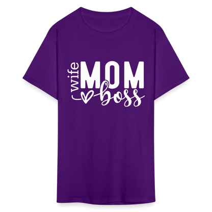 Mom Boss - T-Shirt - DS Artwork N Design