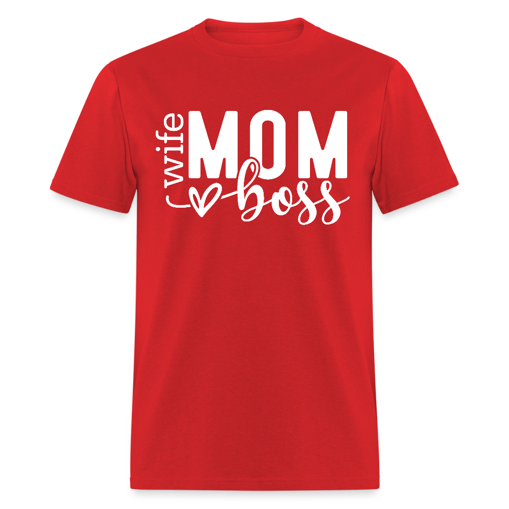 Mom Boss - T-Shirt - DS Artwork N Design
