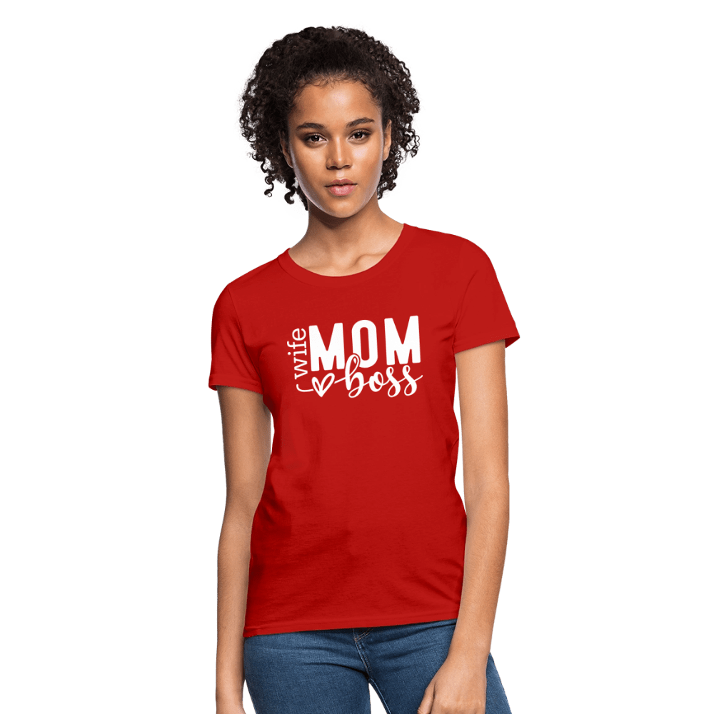 Mom Boss - T-Shirt - DS Artwork N Design