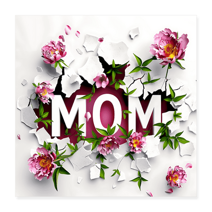 Mom - Poster 16x16 - DS Artwork N Design