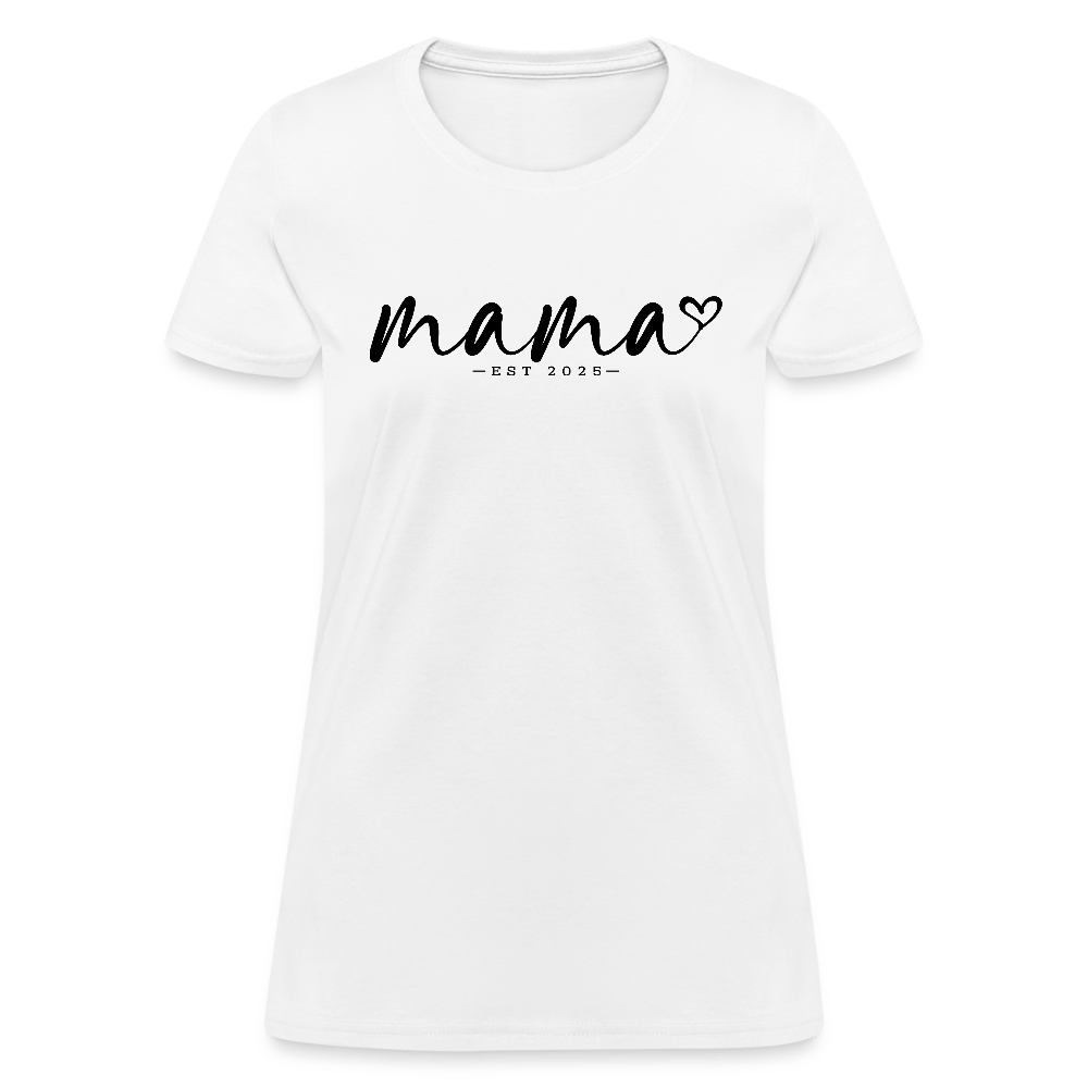 New Mom - White T-Shirt - DS Artwork N Design