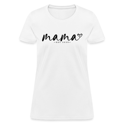 New Mom - White T-Shirt - DS Artwork N Design