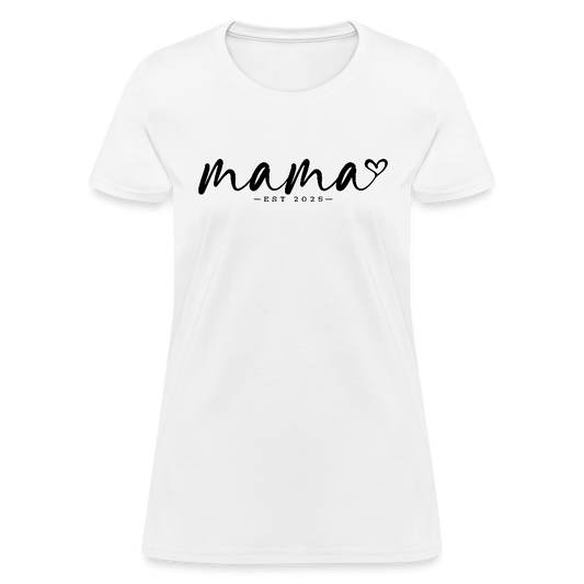 New Mom - White T-Shirt - DS Artwork N Design