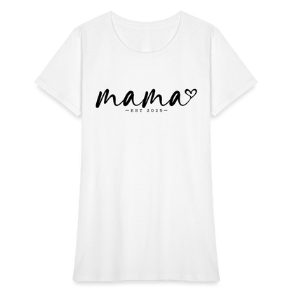 New Mom - White T-Shirt - DS Artwork N Design