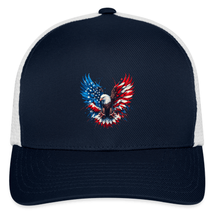 Patriot Eagle - Flexfit Fitted Baseball Cap - DS Artwork N Design