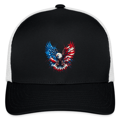 Patriot Eagle - Flexfit Fitted Baseball Cap - DS Artwork N Design