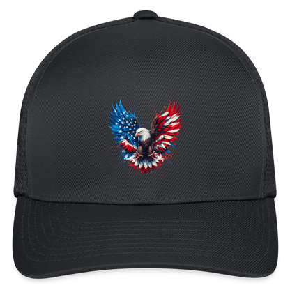 Patriot Eagle - Flexfit Fitted Baseball Cap - DS Artwork N Design