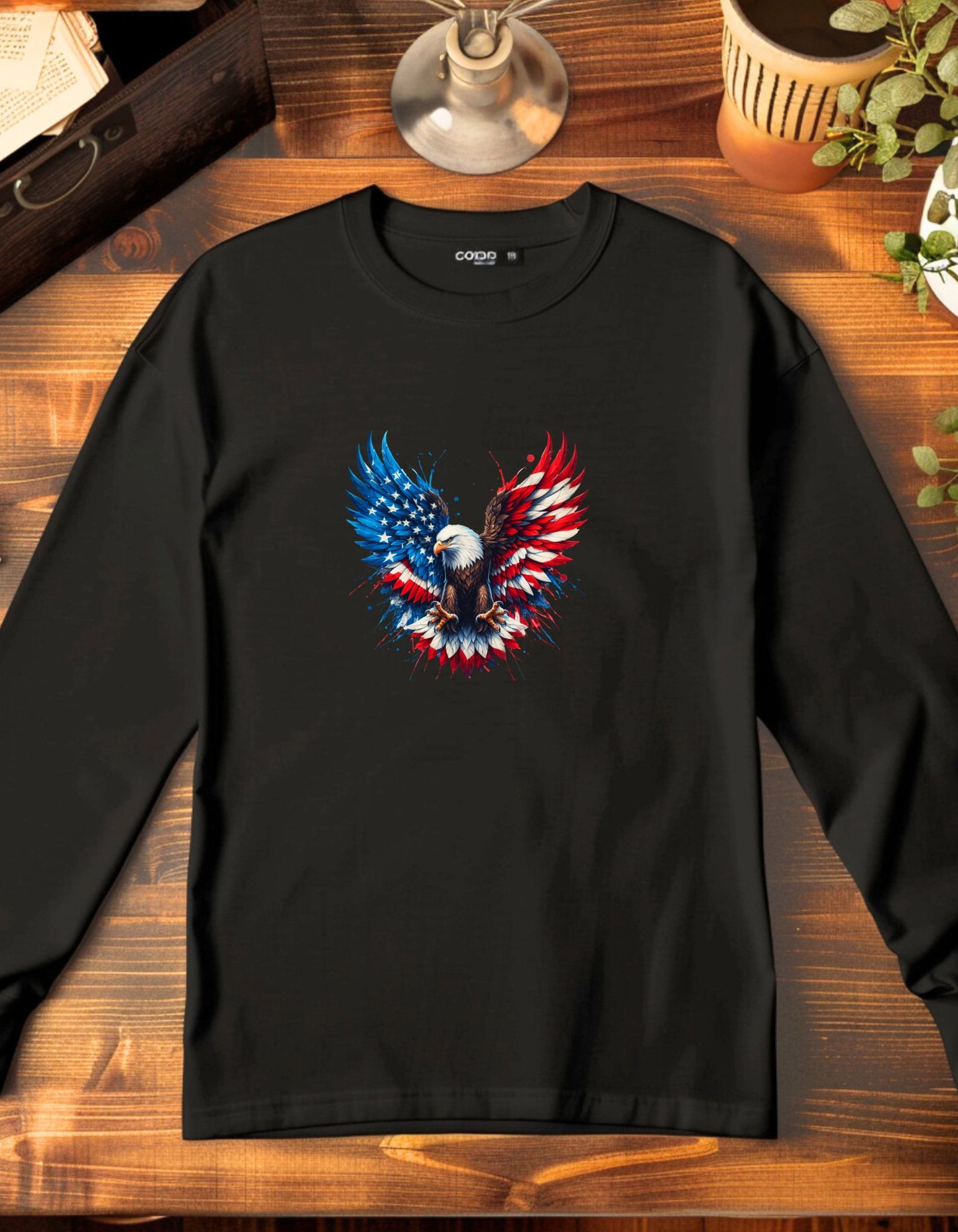 Patriot Eagle - graphic tee - DS Artwork N Design