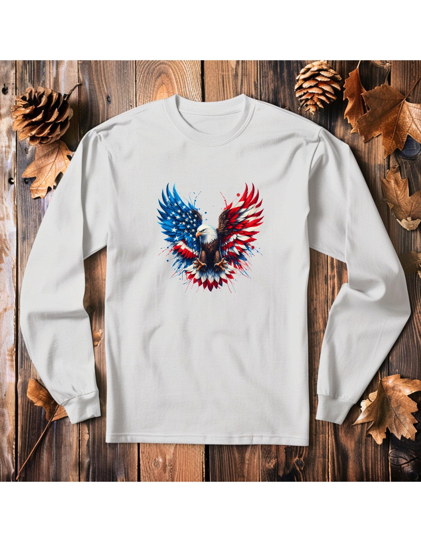 Patriot Eagle - graphic tee - DS Artwork N Design