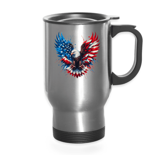 Patriot eagle - Travel Mug - DS Artwork N Design
