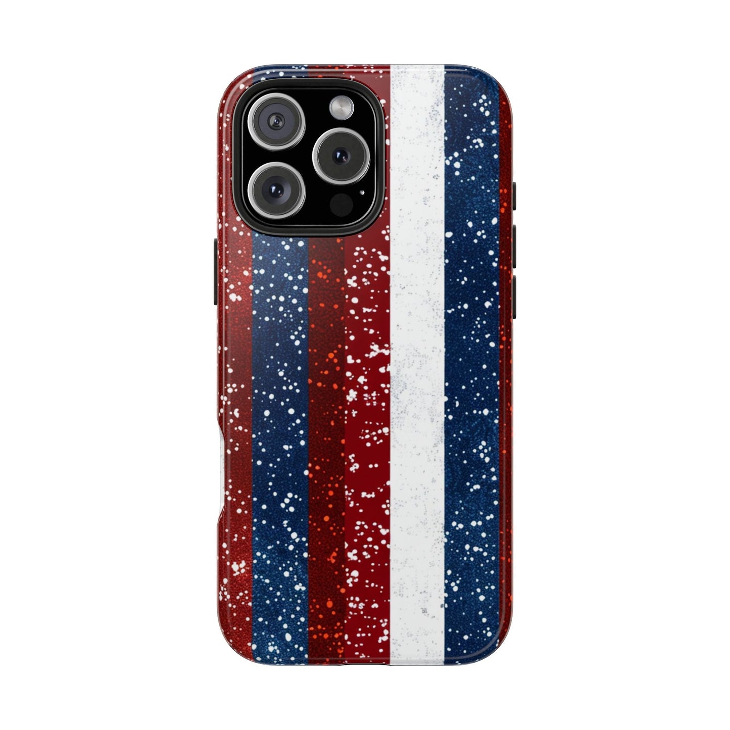 Patriotic Glitter Tough Phone Case - DS Artwork N Design