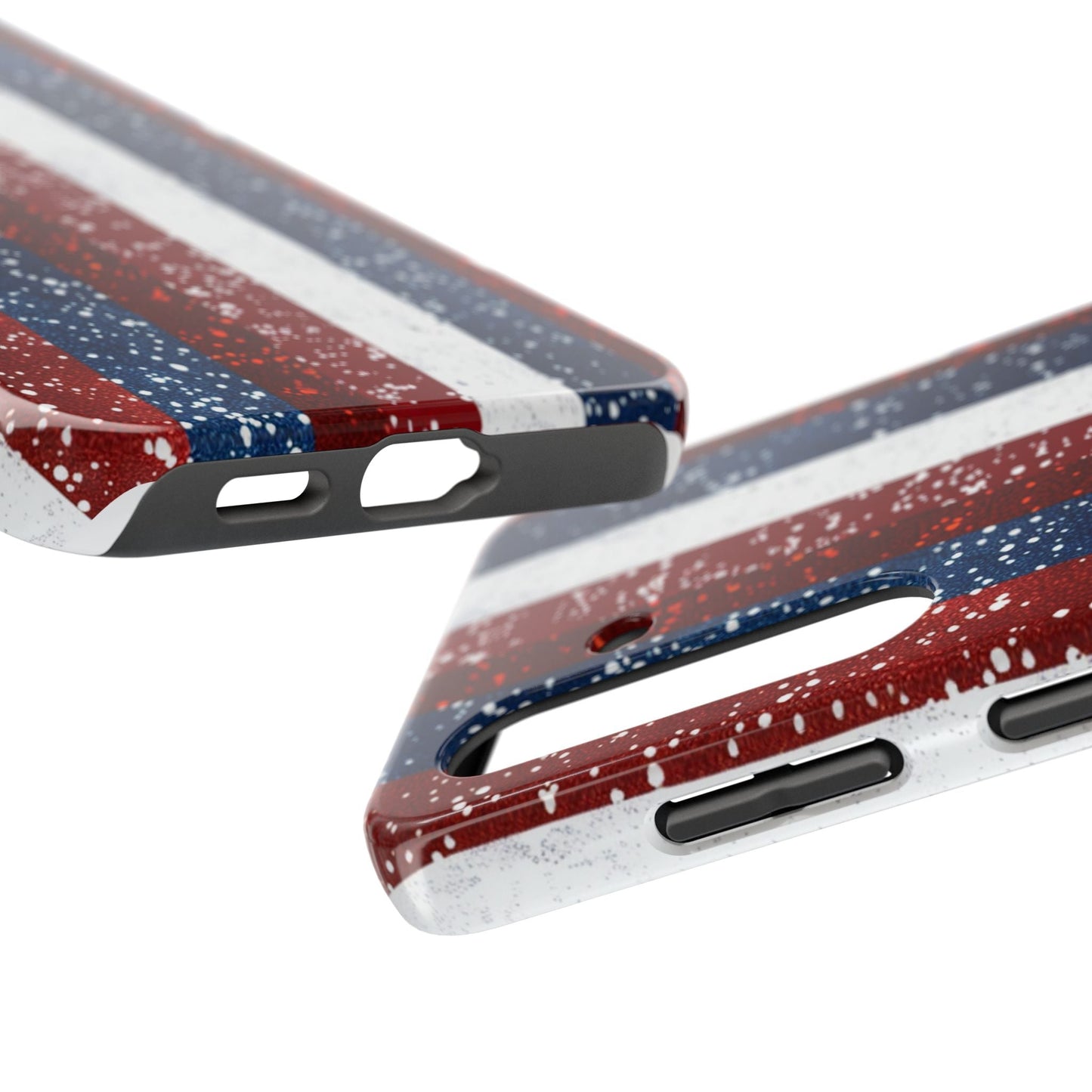 Patriotic Glitter Tough Phone Case - DS Artwork N Design