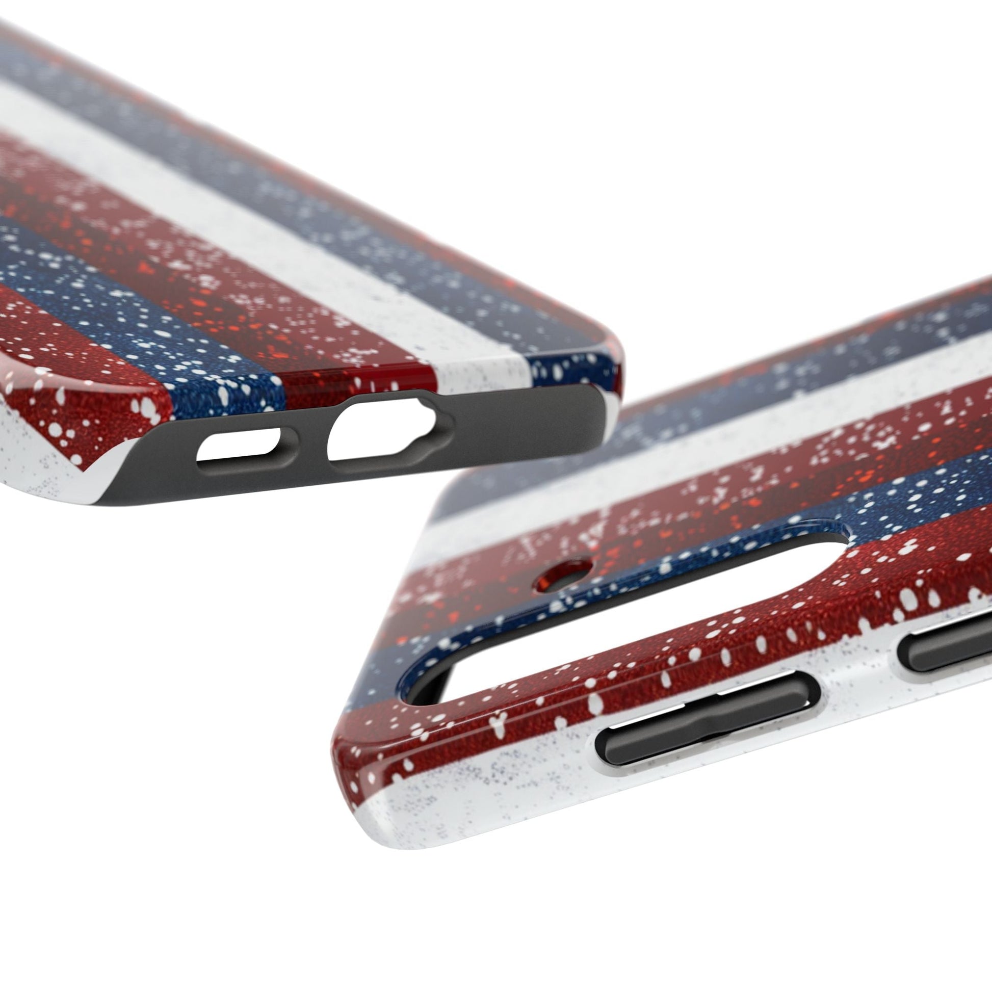 Patriotic Glitter Tough Phone Case - DS Artwork N Design