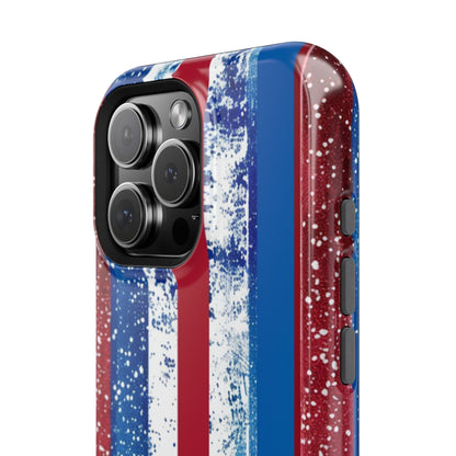 Patriotic Stripes Impact - Resistant Phone Case - DS Artwork N Design