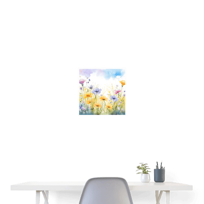Spring Flowers - Poster 16x16 - DS Artwork N Design