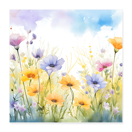 Spring Flowers - Poster 16x16 - DS Artwork N Design