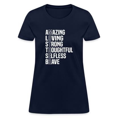 Strong Mother - Women's T-Shirt - DS Artwork N Design