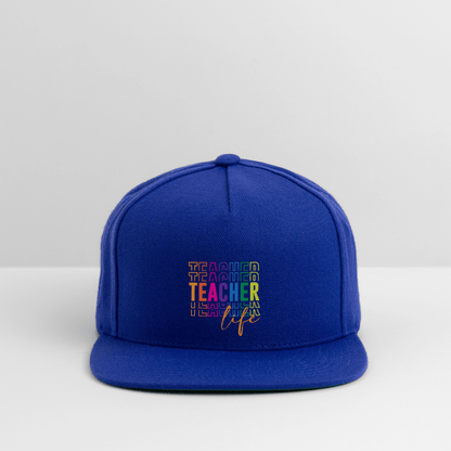 Teacher Life - Snapback Baseball Cap - DS Artwork N Design