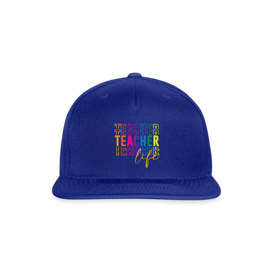 Teacher Life - Snapback Baseball Cap - DS Artwork N Design